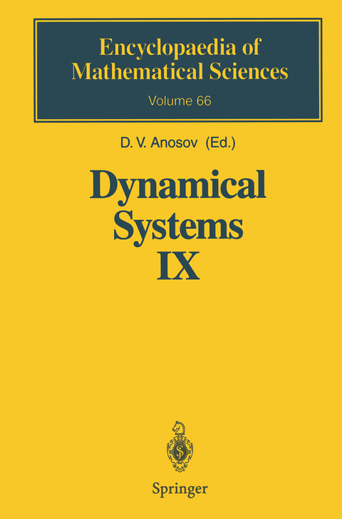 Dynamical Systems IX - 