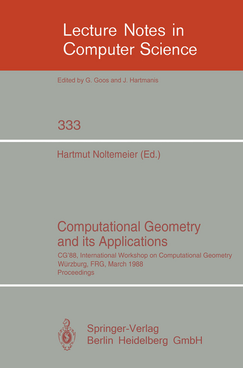 Computational Geometry and its Applications - 