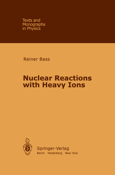 Nuclear Reactions with Heavy Ions - R. Bass
