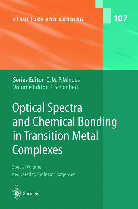 Optical Spectra and Chemical Bonding in Transition Metal Complexes - 