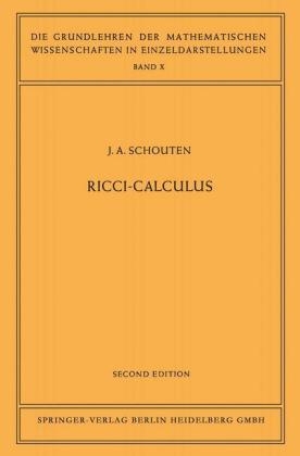 Ricci-Calculus - Jan Arnoldus Schouten
