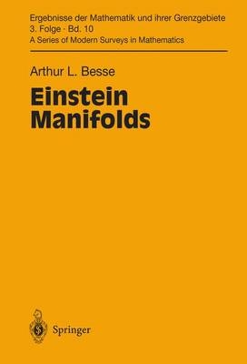 Einstein Manifolds - Arthur L. Besse
