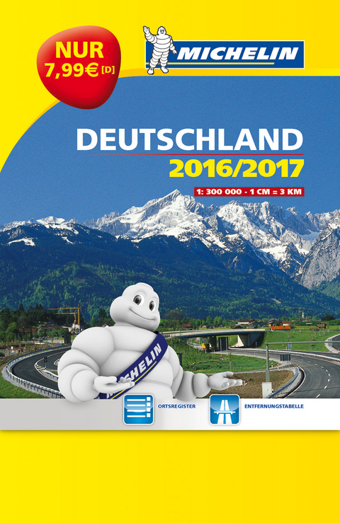 Michelin Kompaktatlas Deutschland 2016/2017