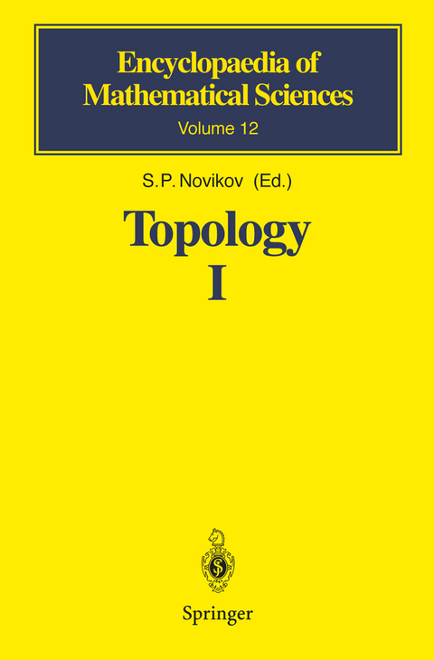 Topology I - S.P. Novikov