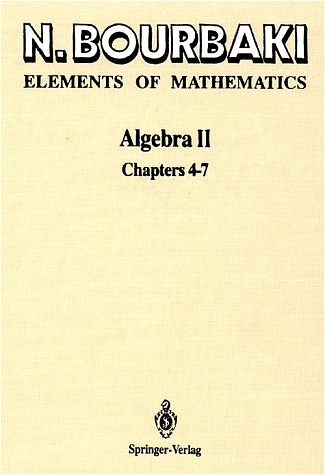 Elements of Mathematics - Nicolas Bourbaki