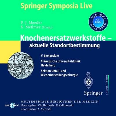 Knochenersatzwerkstoffe - aktuelle Standortbestimmung - 