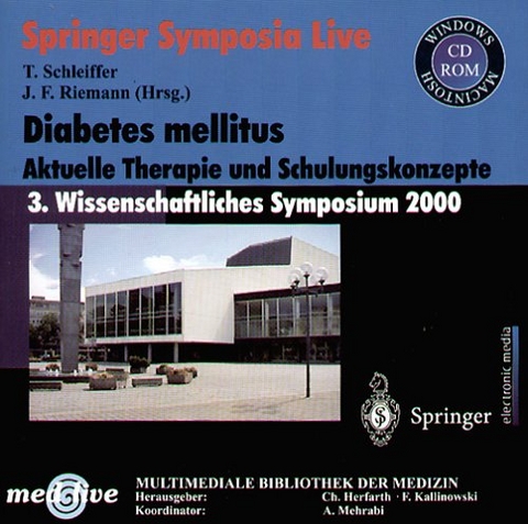 Diabetes mellitus - Thomas Schleiffer, Jürgen F. Riemann