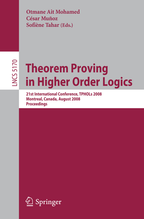 Theorem Proving in Higher Order Logics - 