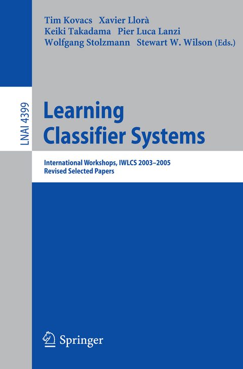 Learning Classifier Systems - 