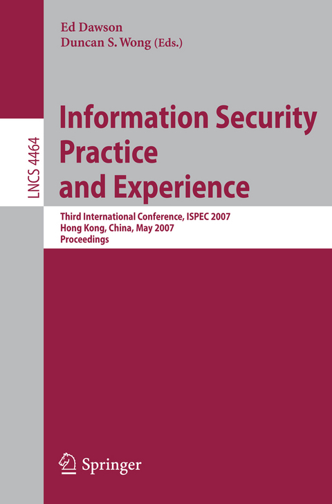 Information Security Practice and Experience - 