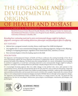 The Epigenome and Developmental Origins of Health and Disease - 