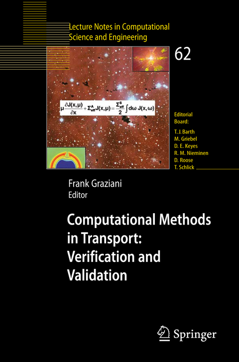 Computational Methods in Transport: Verification and Validation - 