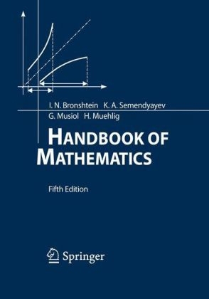 Handbook of Mathematics - I.N. Bronshtein, K.A. Semendyayev, Gerhard Musiol, Heiner Mühlig