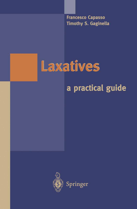 Laxatives - Francesco Capasso, Timothy S. Gaginella