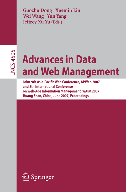 Advances in Data and Web Management - 