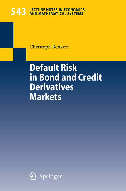 Default Risk in Bond and Credit Derivatives Markets - Christoph Benkert