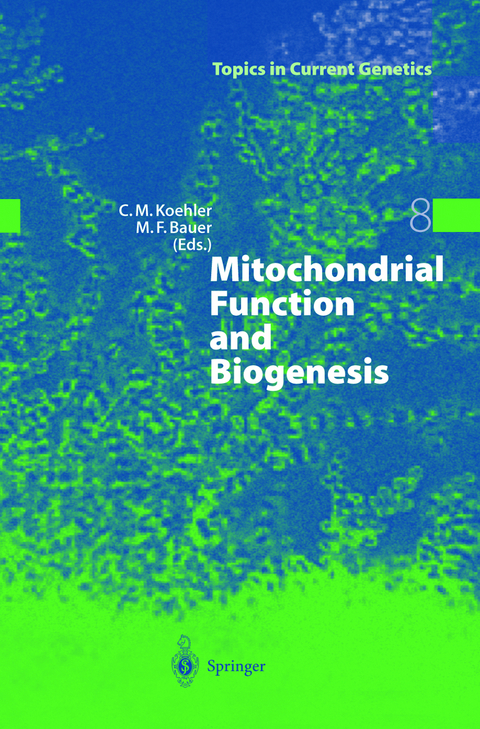 Mitochondrial Function and Biogenesis - 