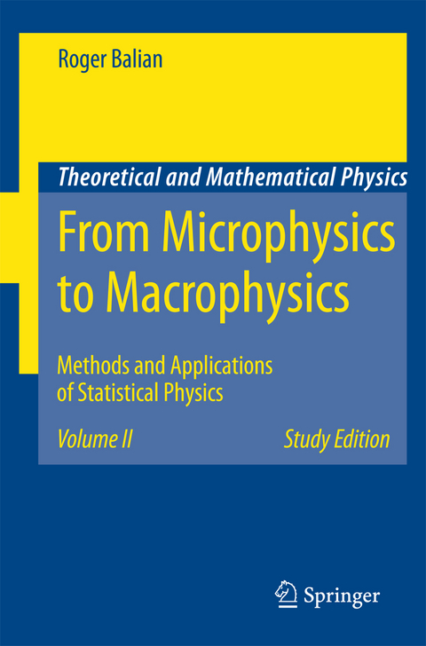 From Microphysics to Macrophysics - Roger Balian