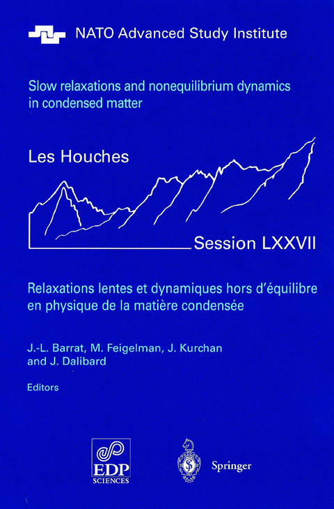 Slow Relaxations and Nonequilibrium Dynamics in Condensed Matter - 
