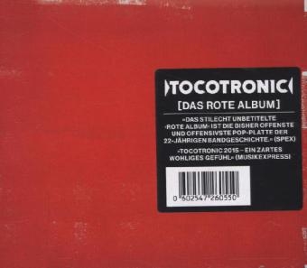 Das rote Album, 1 Audio-CD -  Tocotronic