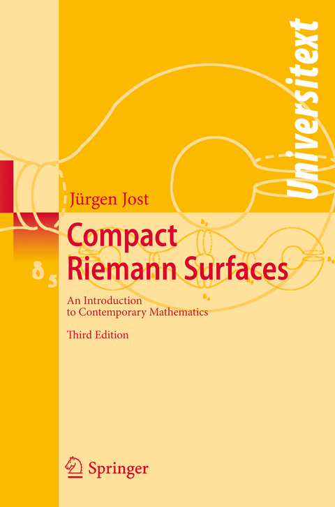 Compact Riemann Surfaces - Jürgen Jost