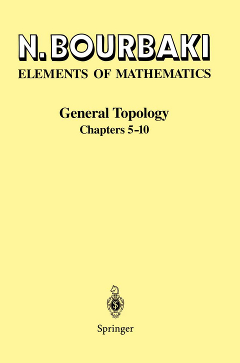 General Topology - N. Bourbaki