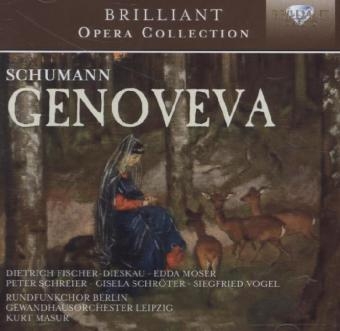 Genoveva, 2 Audio-CDs - Robert Schumann