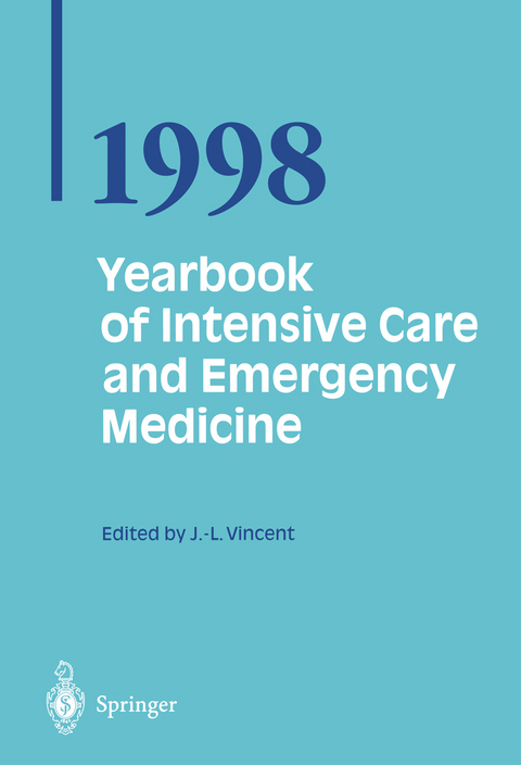 Yearbook of Intensive Care and Emergency Medicine - Jean-Louis Vincent