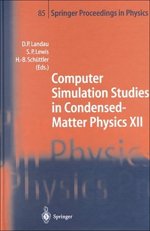 Computer Simulation Studies in Condensed-Matter Physics XII - 