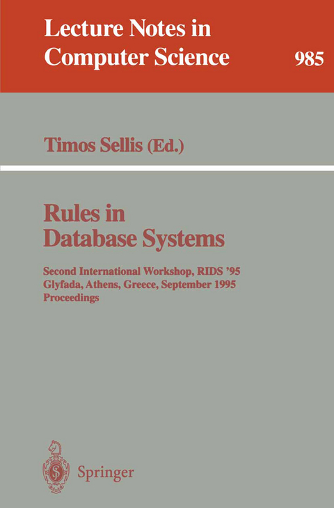 Rules in Database Systems - 