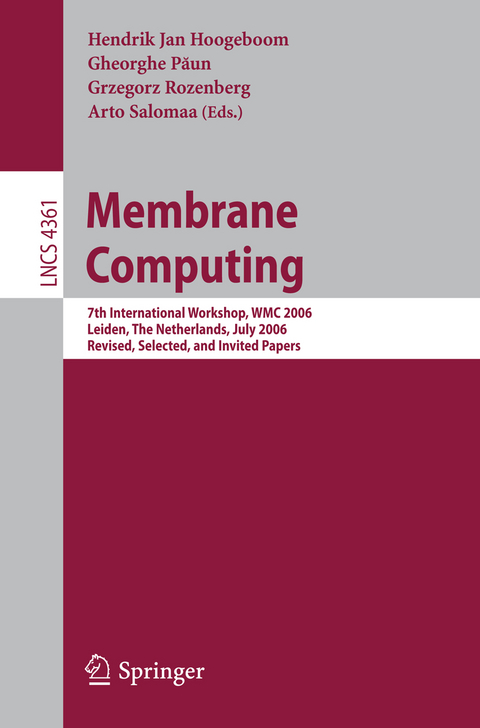 Membrane Computing - 