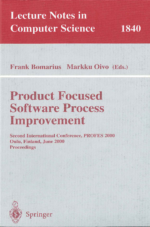 Product Focused Software Process Improvement - 