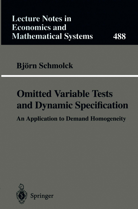 Omitted Variable Tests and Dynamic Specification - Björn Schmolck