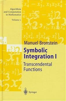 Symbolic Integration I - Manuel Bronstein