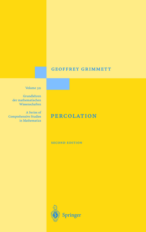 Percolation - Geoffrey R. Grimmett