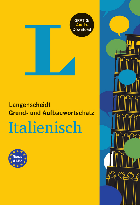Langenscheidt Grund- und Aufbauwortschatz Italienisch - Buch mit Audio-Download - 