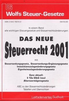 Das neue Steuerrecht 2001