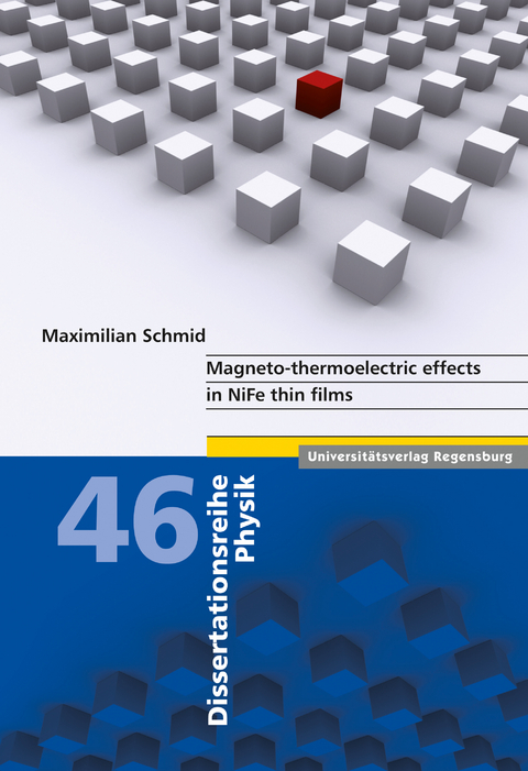 Magneto-thermoelectric effects in NiFe thin films - Maximilian Schmid