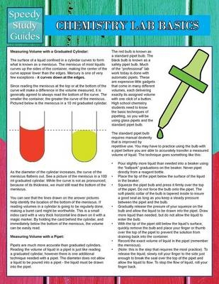 Chemistry Lab Basics (Speedy Study Guides) -  Speedy Publishing LLC