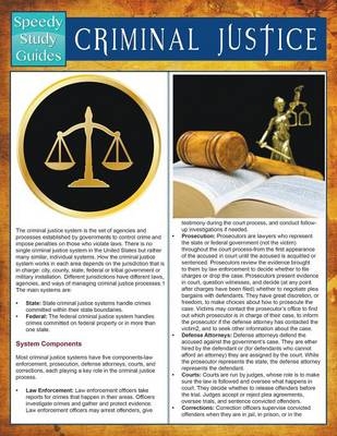 Criminal Justice (Speedy Study Guides) -  Speedy Publishing LLC