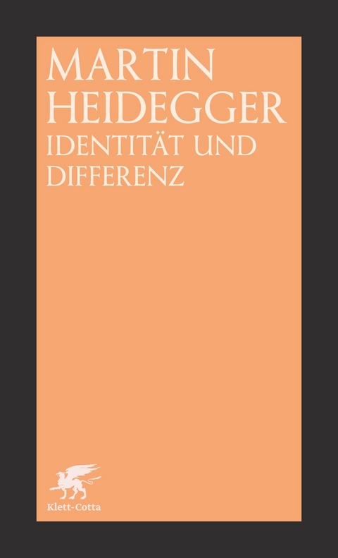 Identität und Differenz - Martin Heidegger