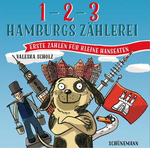 1, 2, 3 – Hamburgs Zählerei - Valeska Scholz