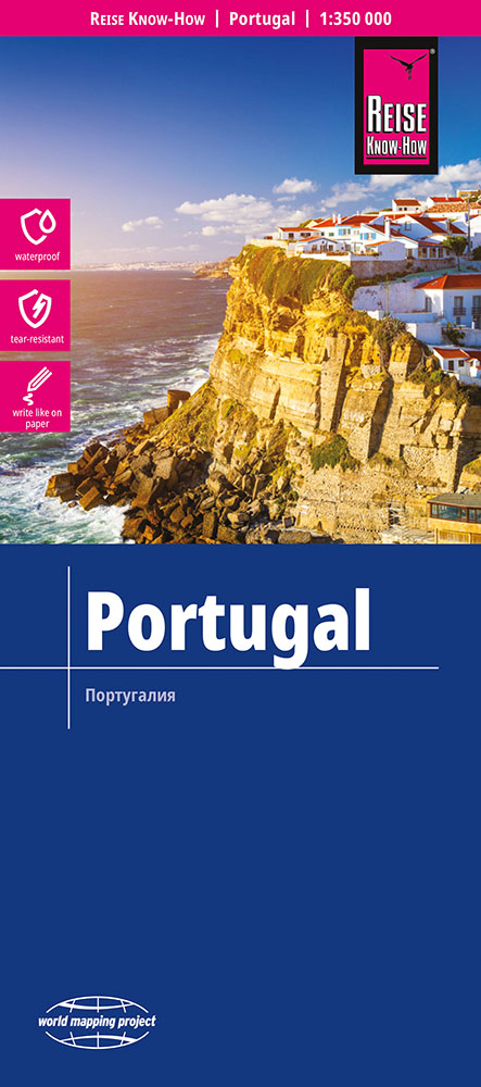 Reise Know-How Landkarte Portugal (1:350.000) - Reise Know-How Verlag Peter Rump