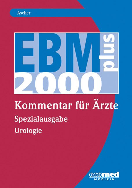 EBM 2008 - Spezialausgabe Urologie - Oliver Frielingsdorf