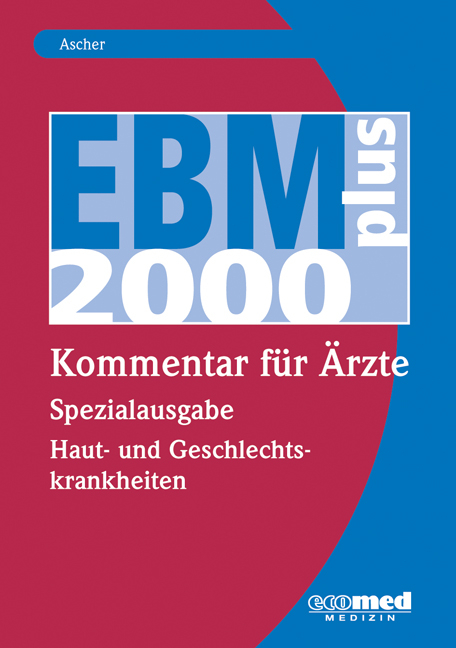 EBM 2008 - Spezialausgabe Haut- und Geschlechtskrankheiten - Oliver Frielingsdorf