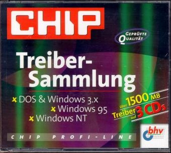 CHIP Treiber-Sammlung 1, 3 CD-ROMs