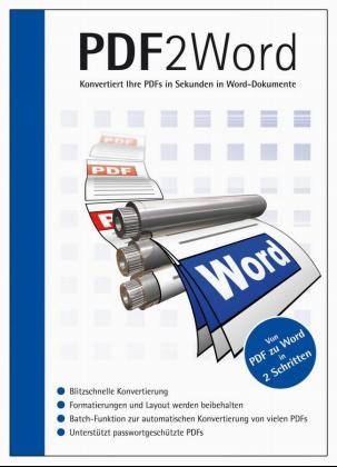 PDF2Word, 1 CD-ROM