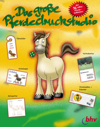 Das große Pferdedruckstudio, 1 CD-ROM