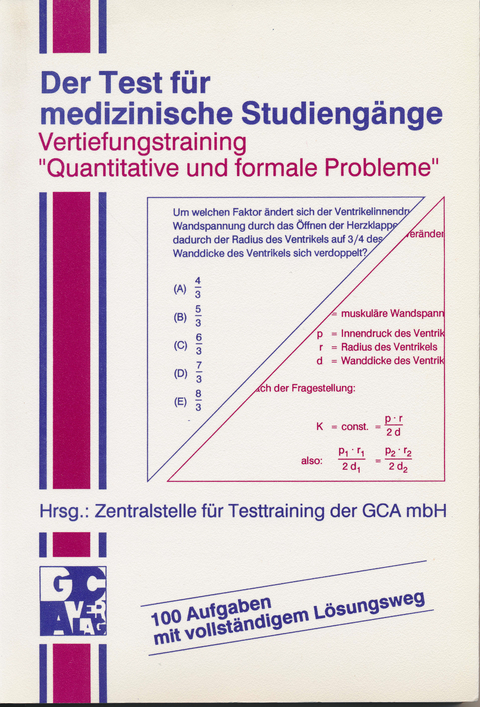 Der Test für medizinische Studiengänge - Christian Köneke