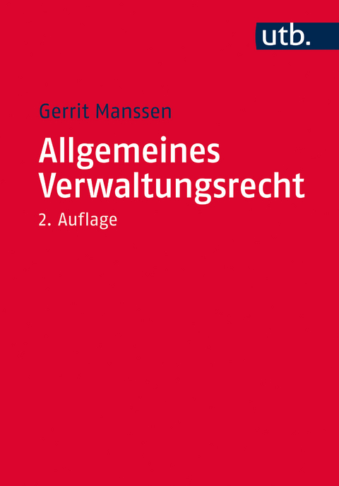 Allgemeines Verwaltungsrecht - Gerrit Manssen